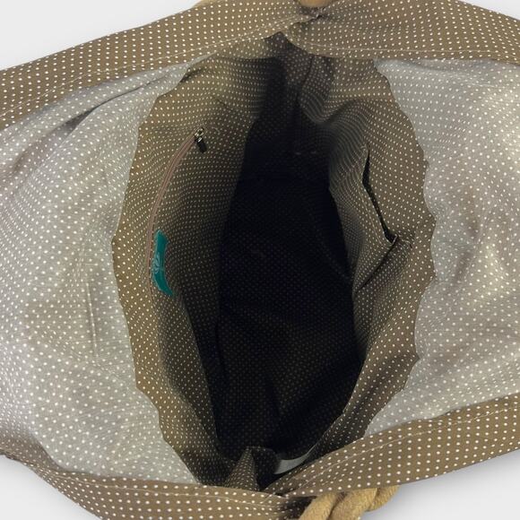 Le Voyage En Panier Woven Rope Picnic Style Vacation Summer Tote Bag - Picture 15 of 16